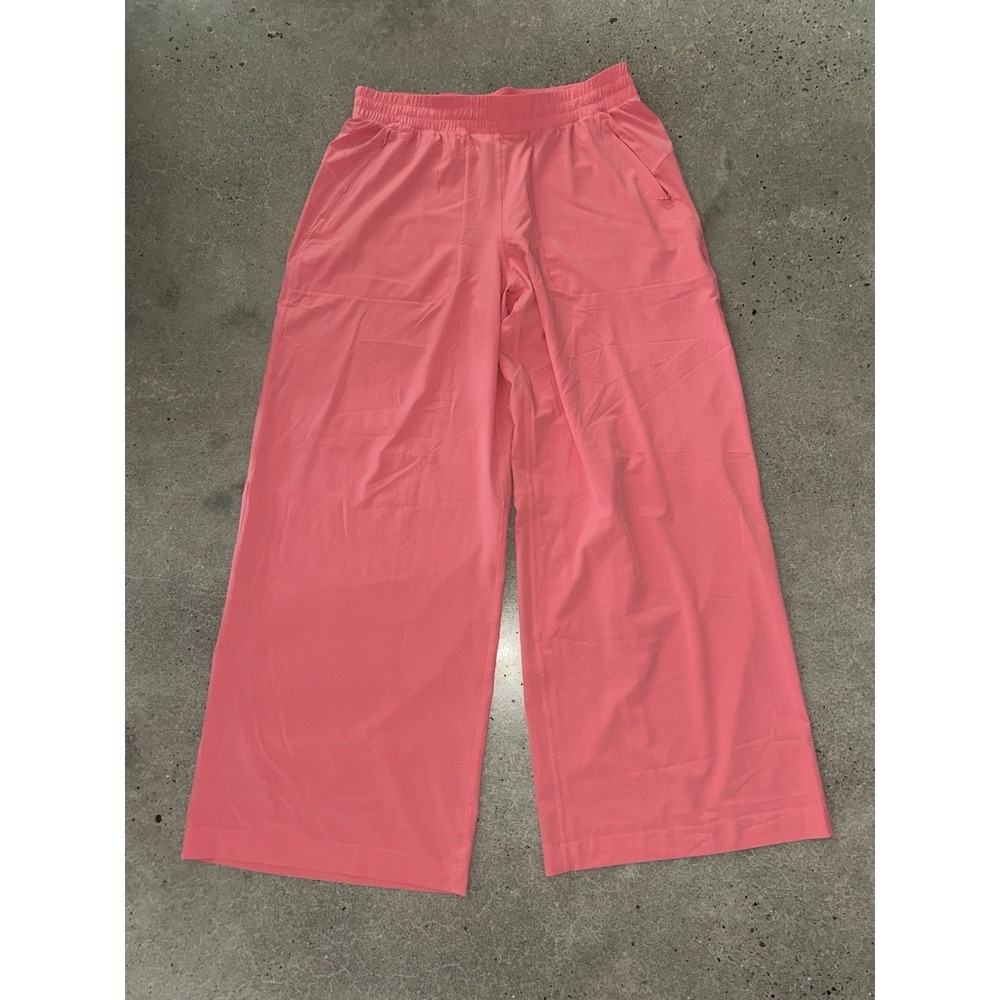 Lululemon Swift Wide-Leg Mid-Rise Pant Sakura Pink Size 12